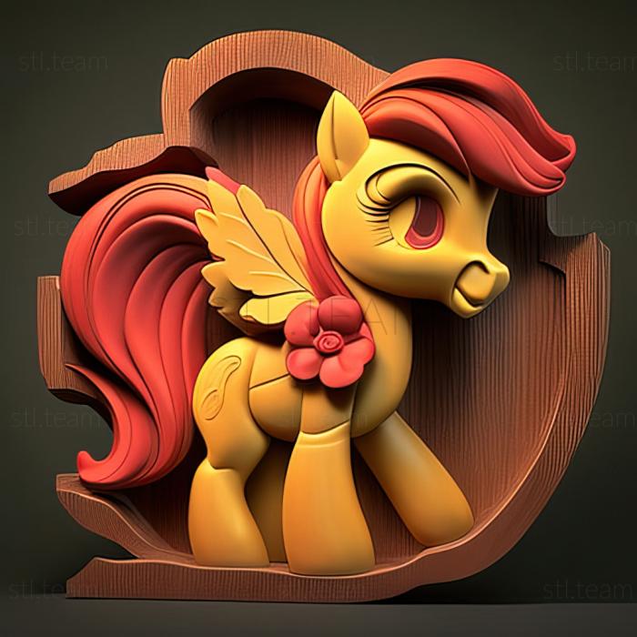 Characters st Apple Bloom from My Little Pony